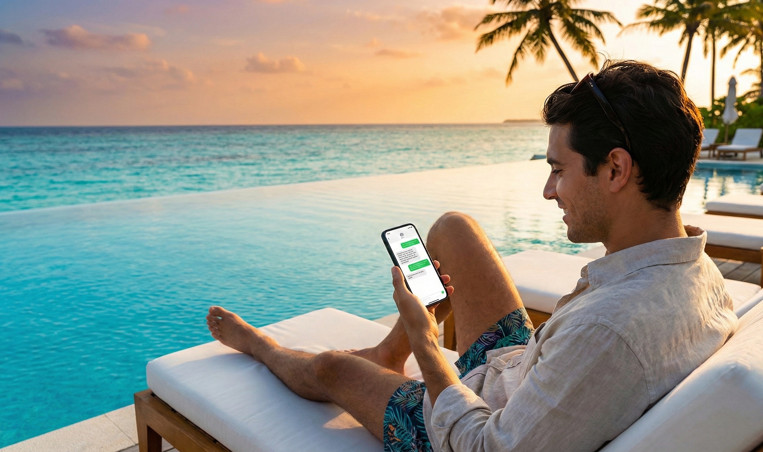 Deploying code poolside